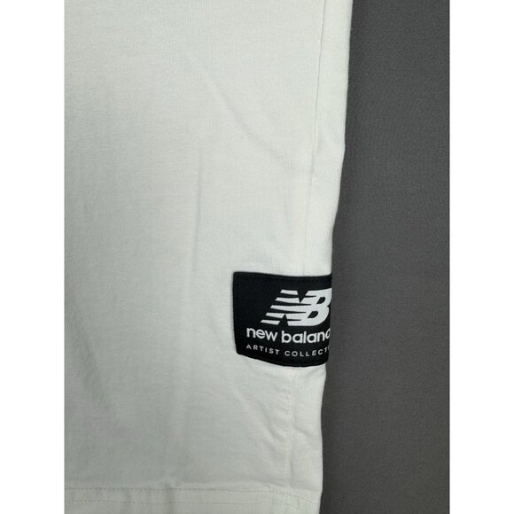 New Balance Artist Edition Art Graphic Sebacuri White Shirt Medium Rare Sports - Picture 8 of 16